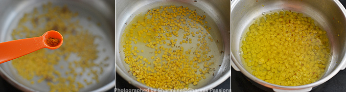 Hot to make Dal Soup for Babies - Step3