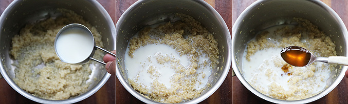 How to make quinoa porridge recipe - Step3