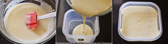 How to make Eggless butterscotch ice cream recipe - Step2
