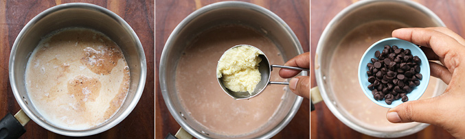 How to make chocolate kulfi recipe - Step3