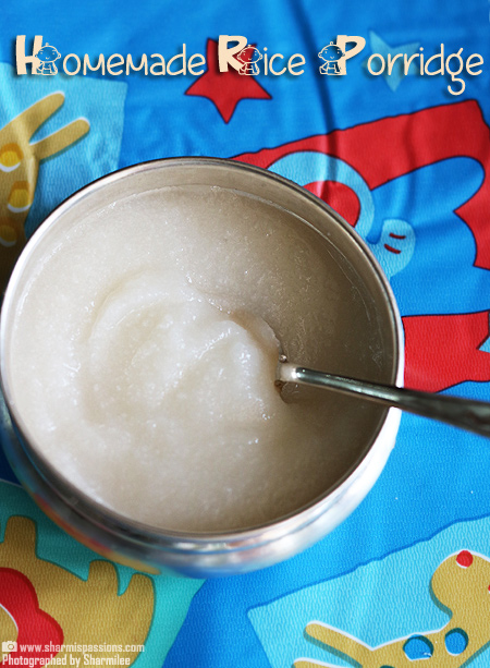 How to make Rice Porridge for Babies