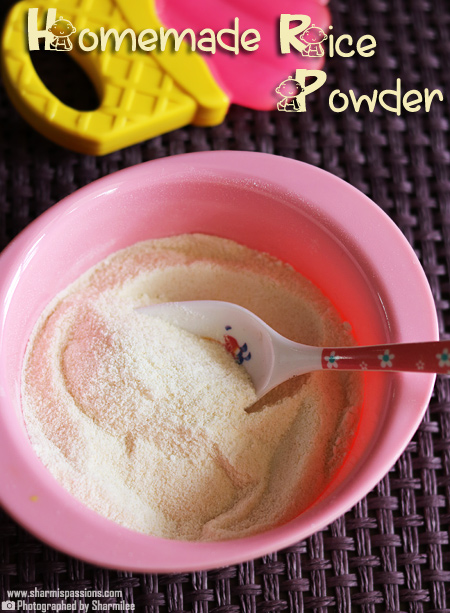 Homemade Rice Cereal for Babies