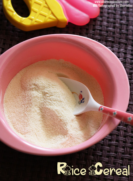 Homemade Rice Cereal for Babies