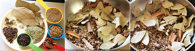 How to make Punjabi Garam Masala Powder - Step1