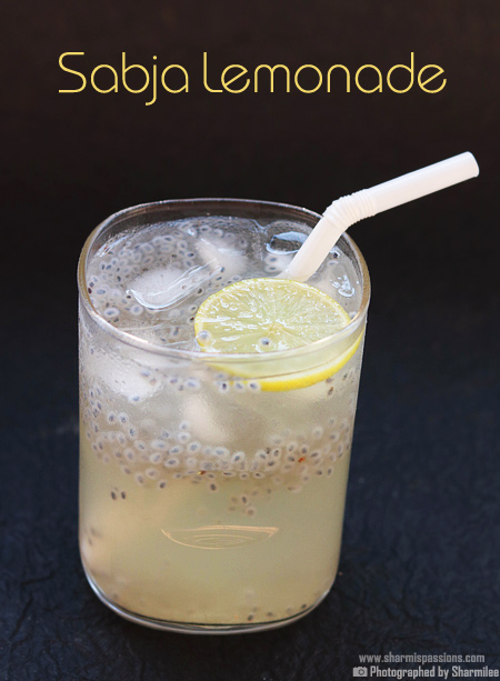How to make sabja seeds lemonade  - Step4