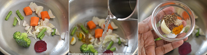 How to make Mixed Vegetable Soup for Babies - Step2