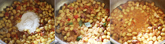 How to make butter beans masala - Step4