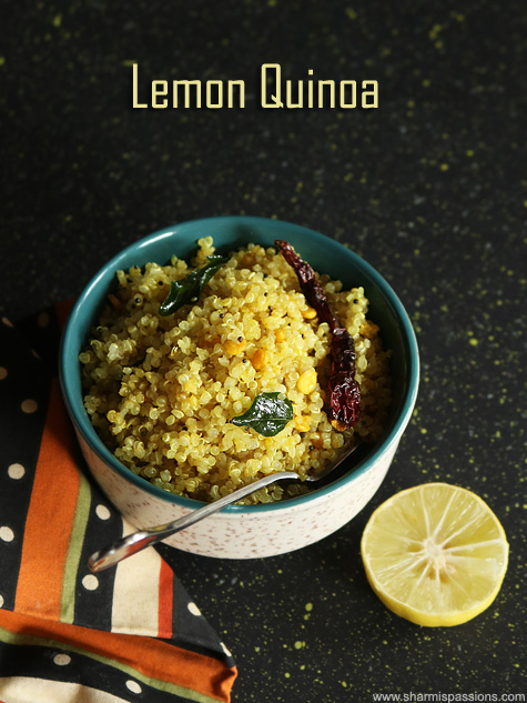 lemon quinoa recipe