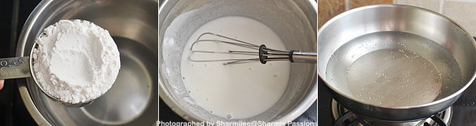 How to make Rice Flour Vadam - Step1