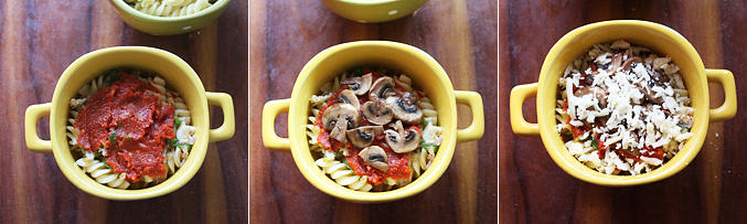 How to make mushroom pasta bowl recipe - Step6