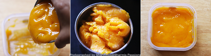 How to make Mango Sorbet Recipe  - Step6