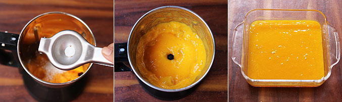 How to make mango granita recipe - Step2