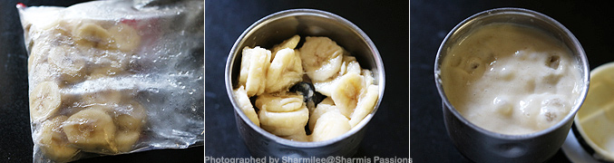 How to make Nutella Banana Icecream Recipe  - Step3