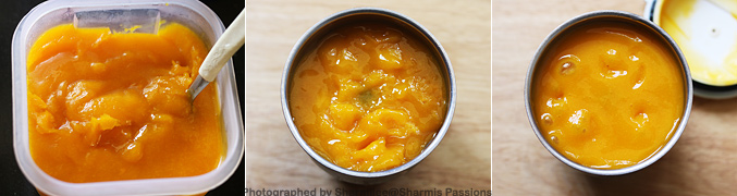 How to make Mango Sorbet Recipe  - Step5