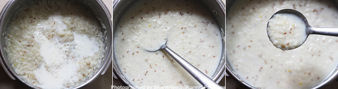 Hot to make Garlic Milk Porridge Recipe - Step3