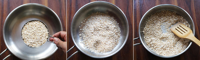 How to make oatmeal cereal powder recipe - Step1
