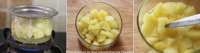 Hot to make Apple Puree for Babies - Step3