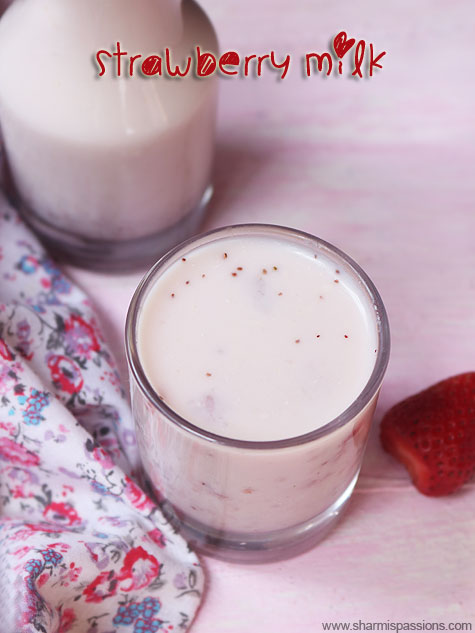 strawberry milk recipe
