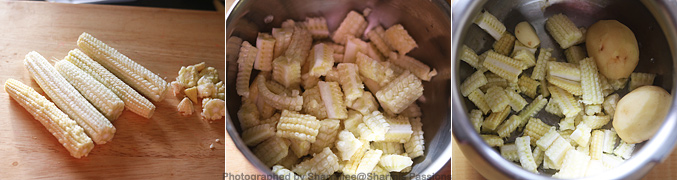 How to make Baby Corn Soup Recipe - Step1