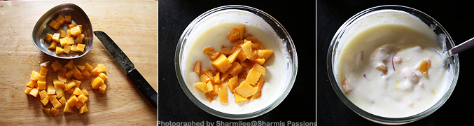 How to make Mango Raita Recipe - Step2