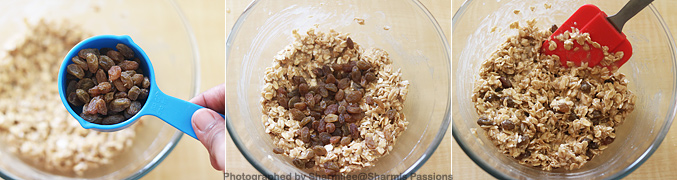 How to make Eggless Oatmeal Raisin Cookies Recipe - Step8