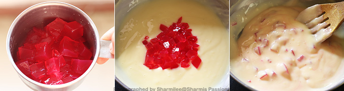 How to make Jelly Custard popsicles - Step5