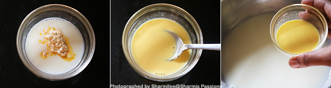 How to make Mango custard recipe - Step2