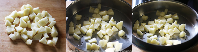 How to make Steamed Apple Puree for Babies - Step2