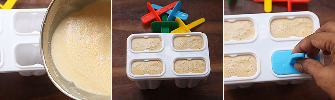 How to make banana peanut butter popsicle recipe - Step3