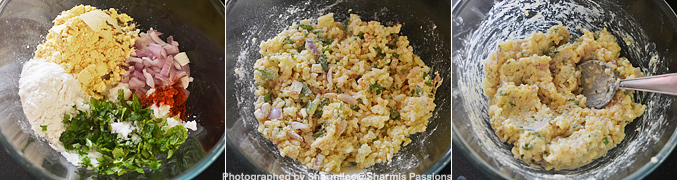 How to make Rice Pakoda Recipe - Step2