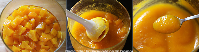 Hot to make Pumpkin Puree for Babies - Step3