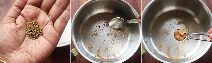 How to make ajwain water for babies - Step2