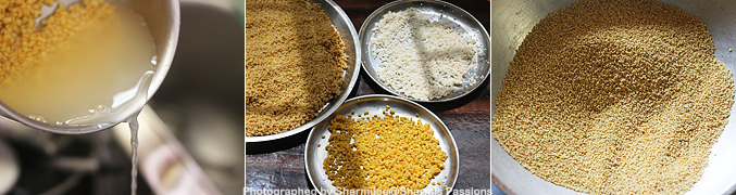 How to make Millet Khichdi Mix - Step2