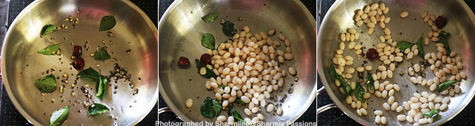 How to make Soya Bean sundal - Step2