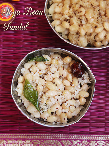 Soya Bean Sundal Recipe
