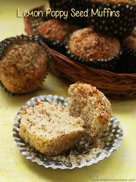 lemon poppy seed muffins recipe