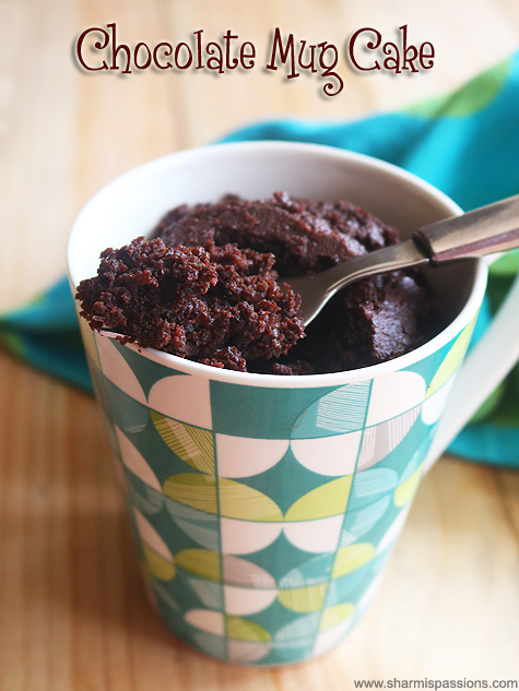 everyday chocolate mug cake recipe