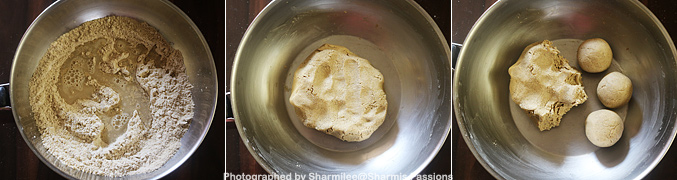 How to make Bajra Roti Recipe - Step2