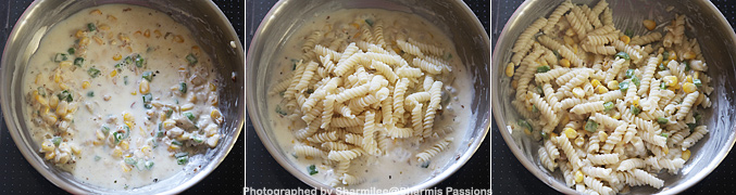 Sweet Corn Mayo Pasta Recipe - Step4