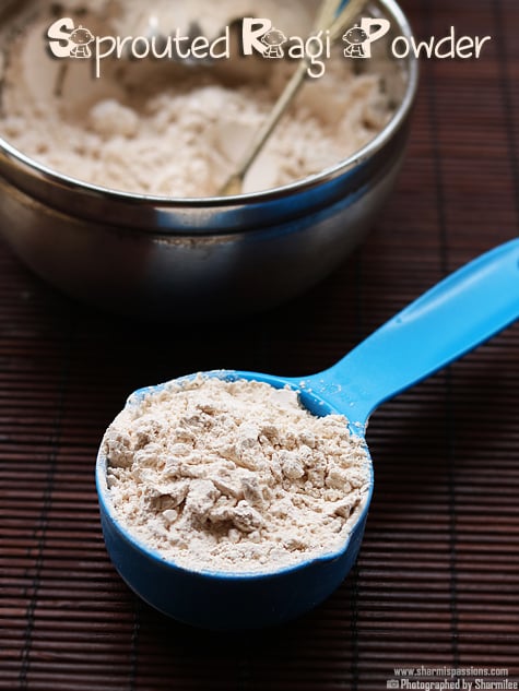 Homemade Sprouted Ragi Milk Powder for Babies