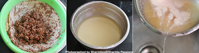 Hot to make Homemade Sprouted Ragi Milk Powder for Babies - Step3