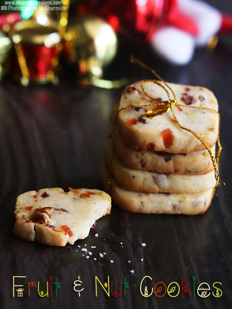 Fruit and Nut Cookies Recipe
