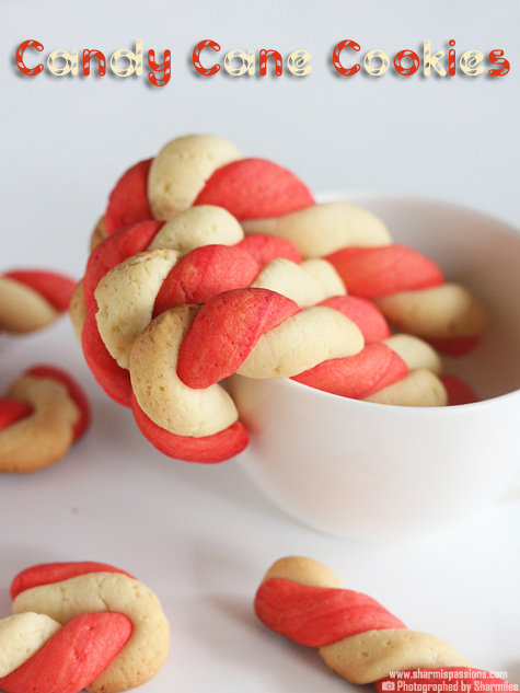 Candy Cane Cookies Recipe