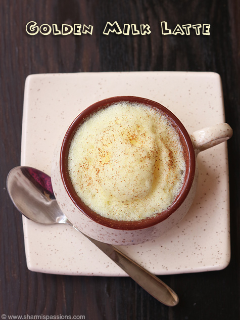 golden milk latte recipe