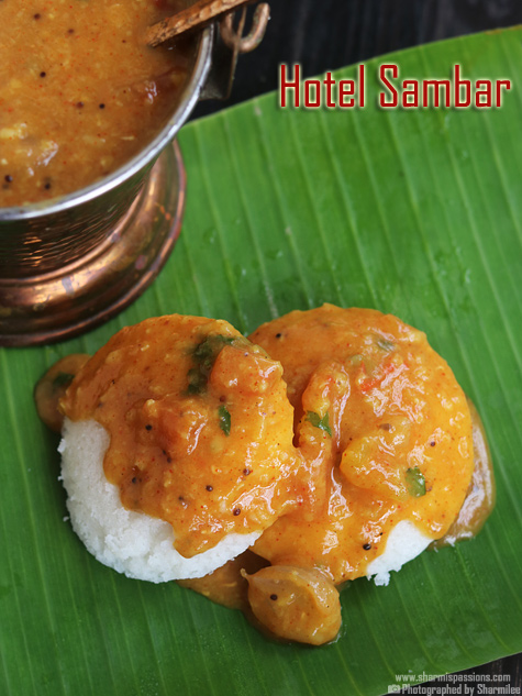 Sambar Idli Recipe