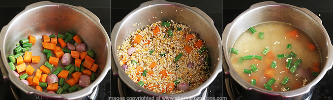 How to make quinoa bisi bele bath recipe - Step2