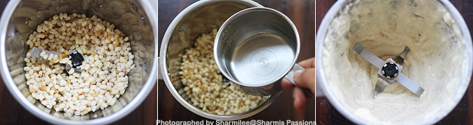 How to make Chola Paniyaram Recipe - Step2