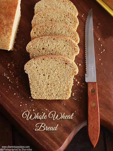 Whole Wheat Bread Recipe Recipe
