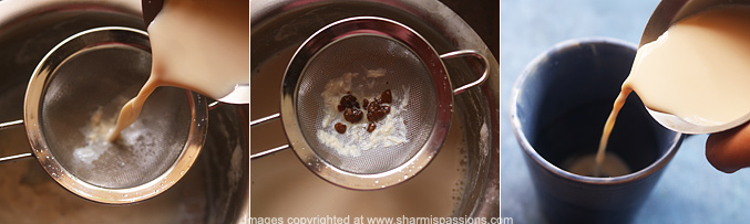 How to make karupatti paal recipe - Step2