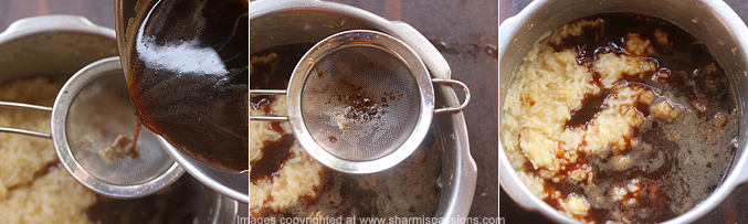 How to make karupatti pongal recipe - Step4